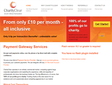 Tablet Screenshot of charityclear.com